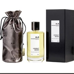 MANCERA Cedrat Boise Eu de Parfum 4 fl oz / 120 ml with pouch and box